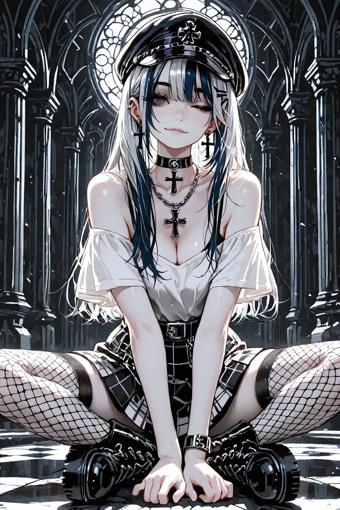黒白