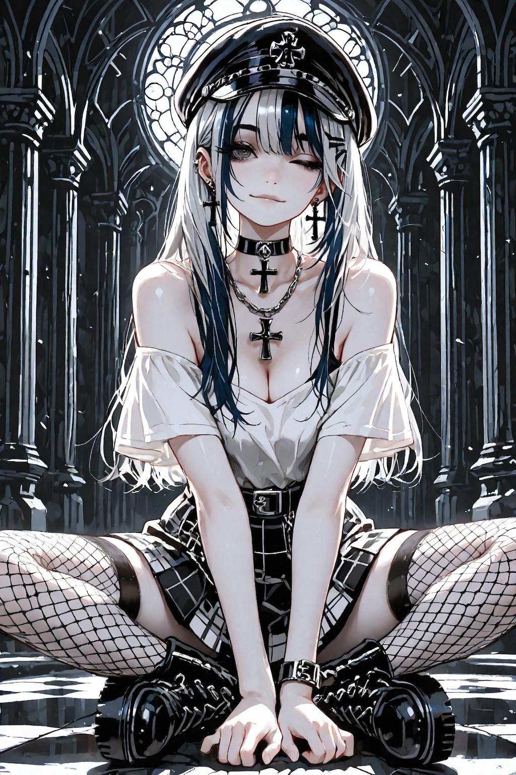 黒白