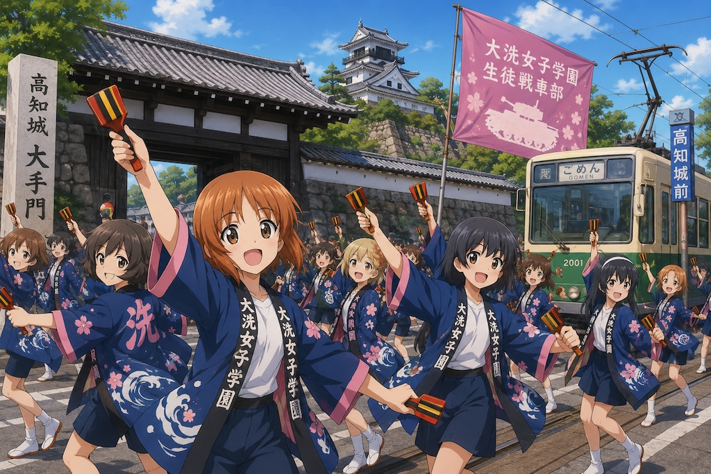 高知よさこい（西住みほ）