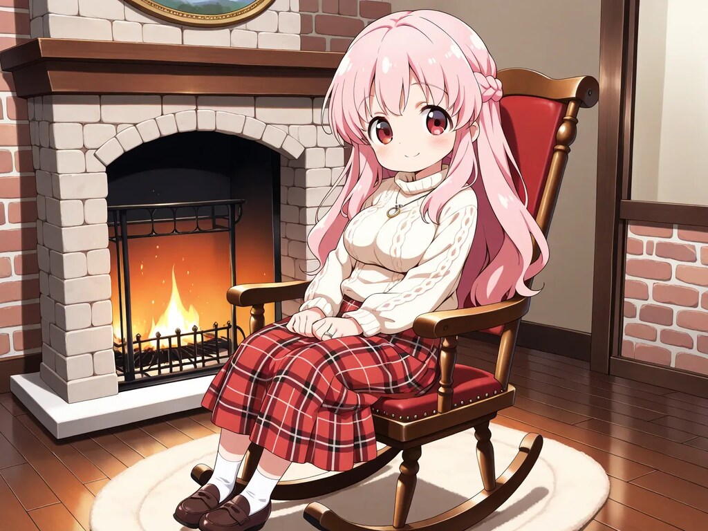 りなちゃんとリビングルーム