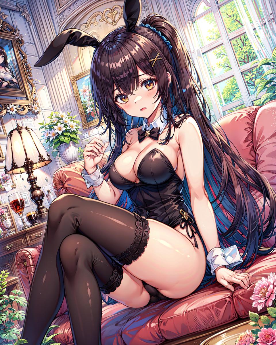 換装の兔女郎 🐰👯‍♀️