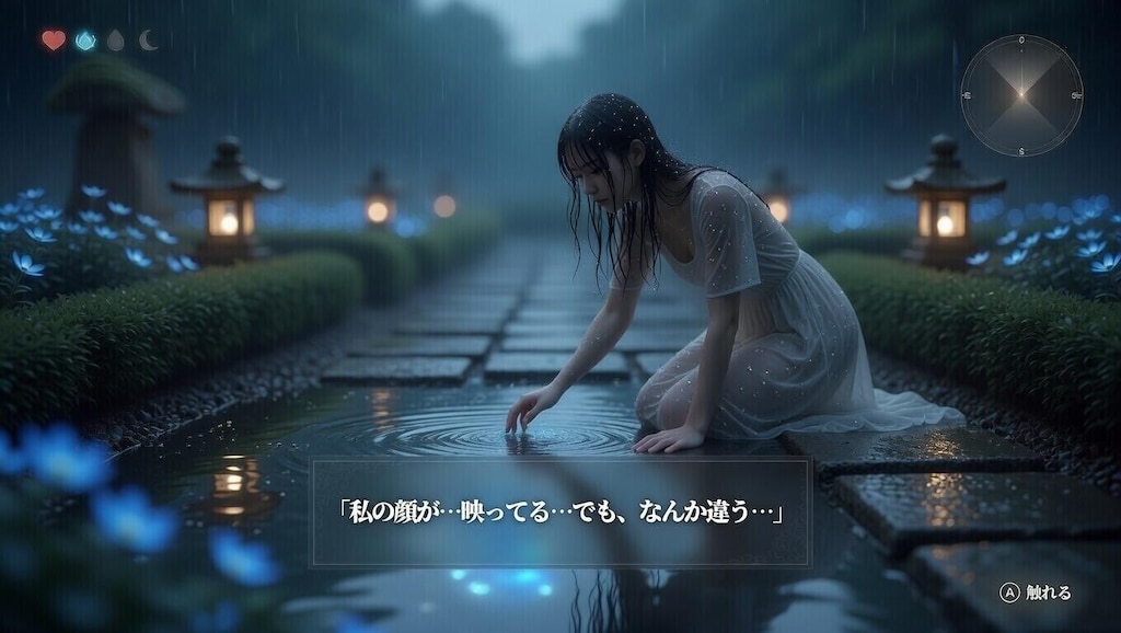 雨降る箱庭の影