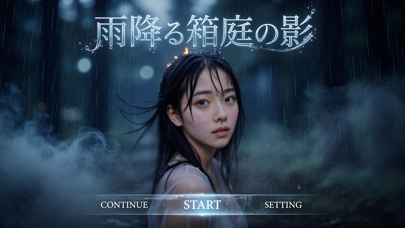 雨降る箱庭の影