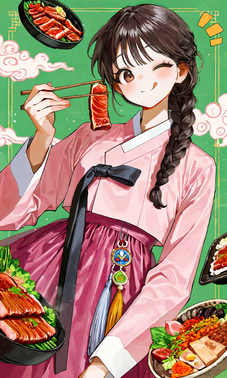 韓国焼肉！ | の人気AIイラスト・グラビア