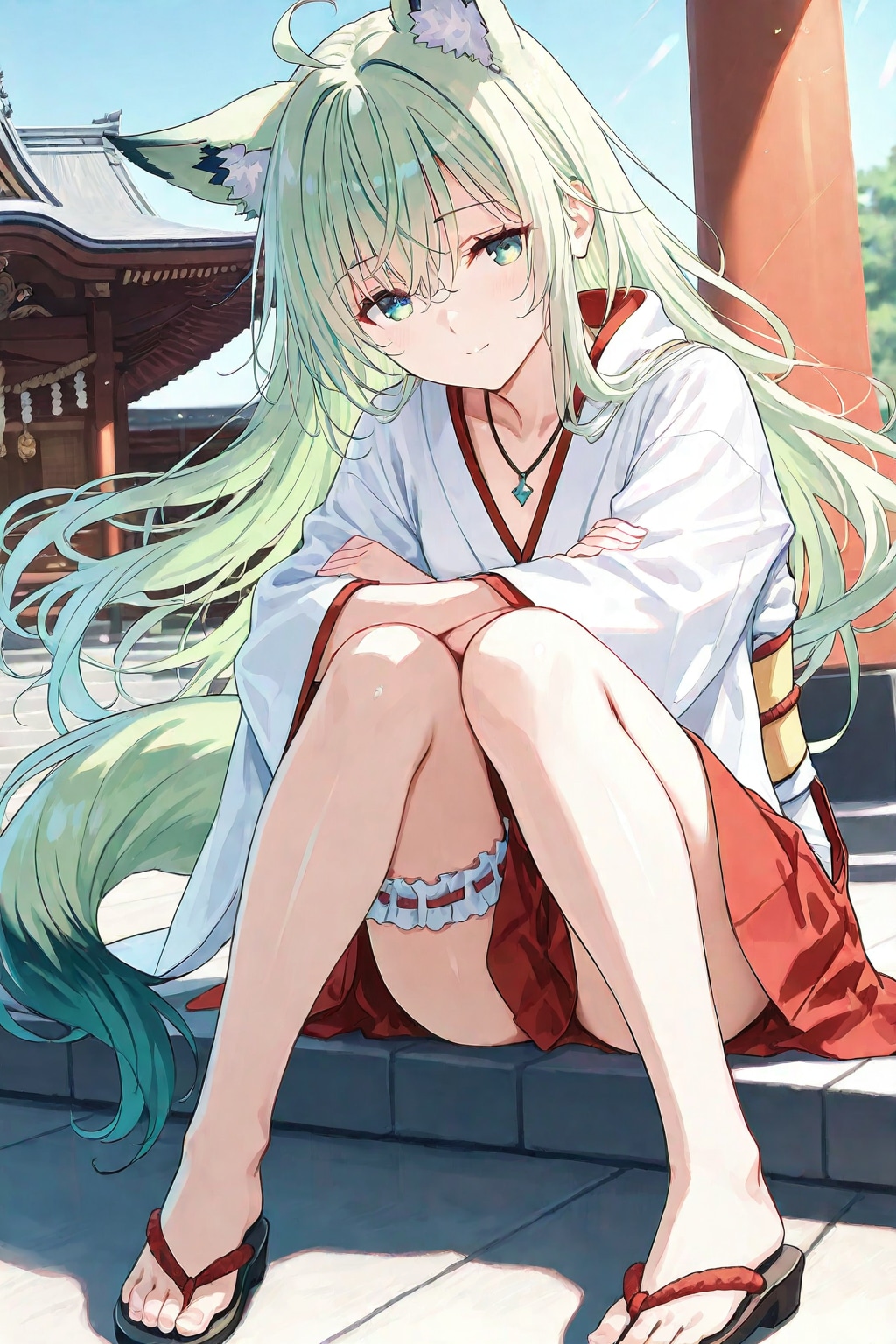 体育座りのみぞれちゃん