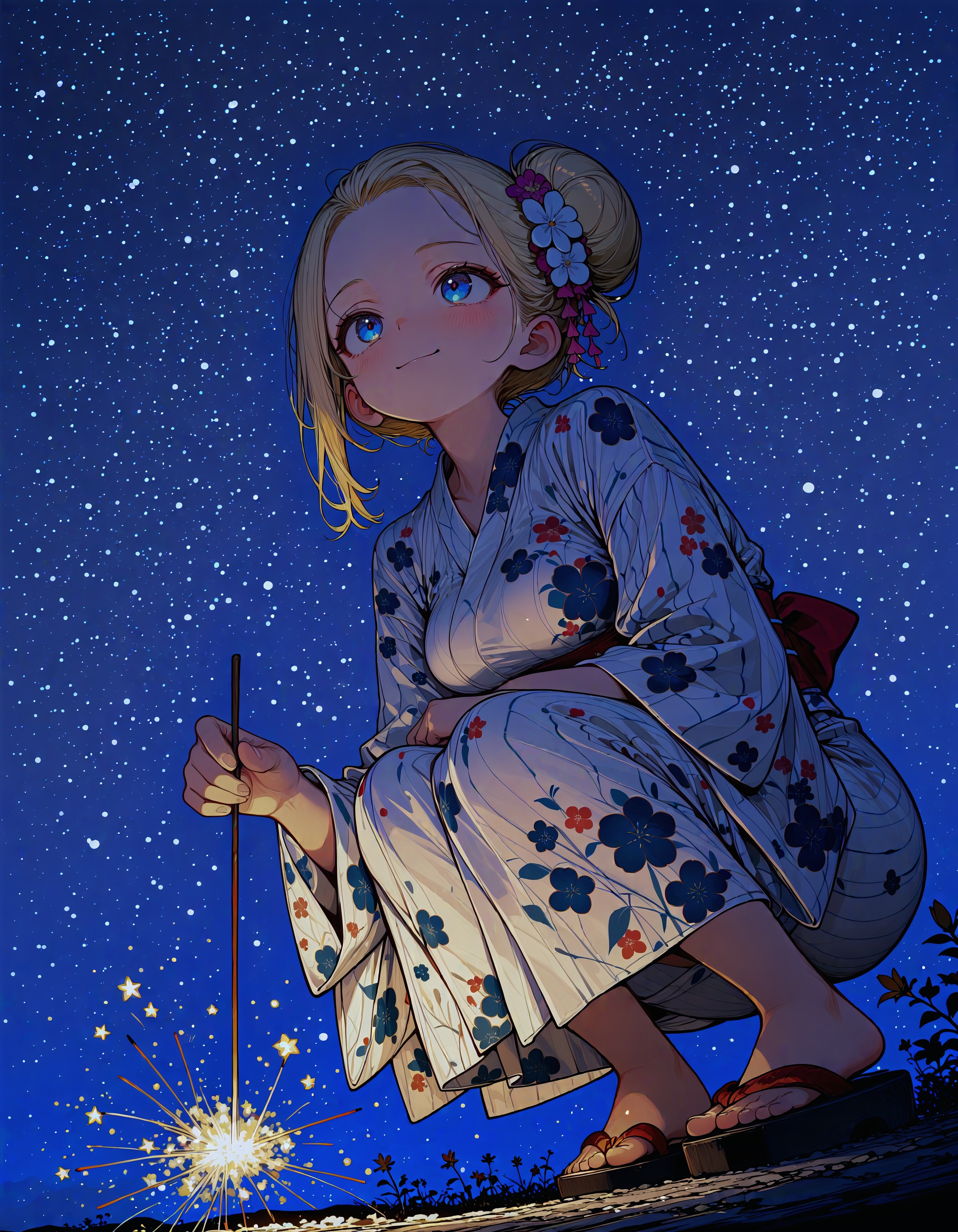 上も下もぴっかぴかだね