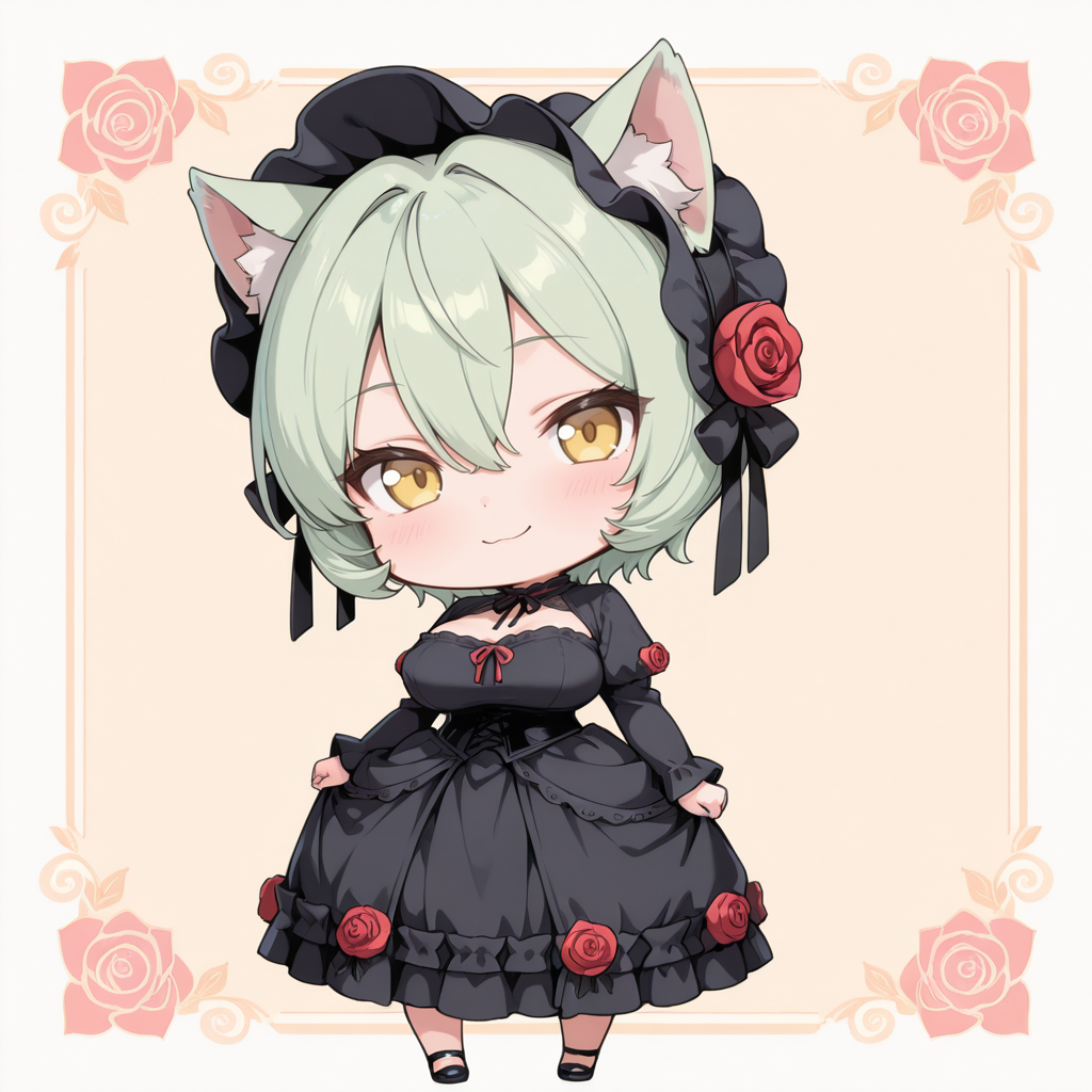 ゴシックドレスの女の子