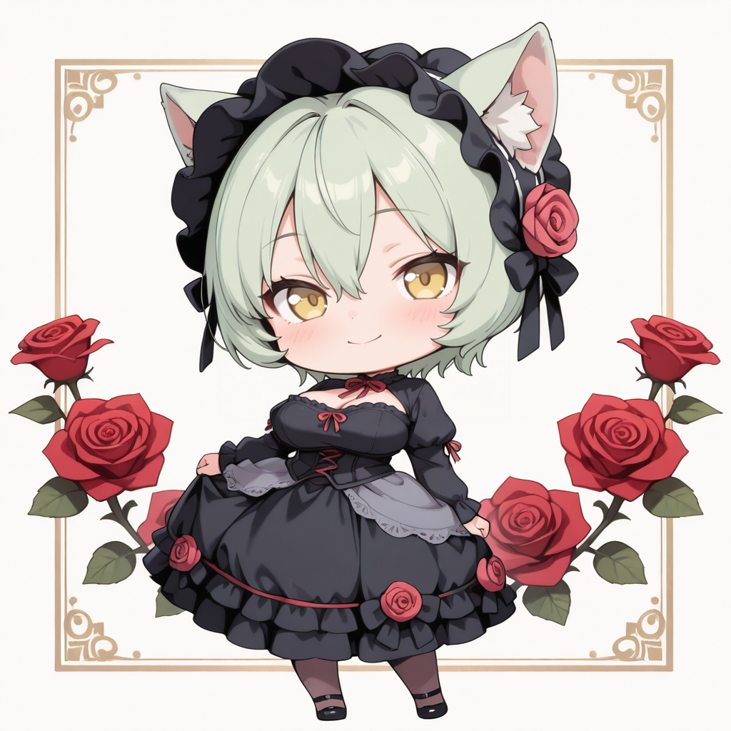 ゴシックドレスの女の子