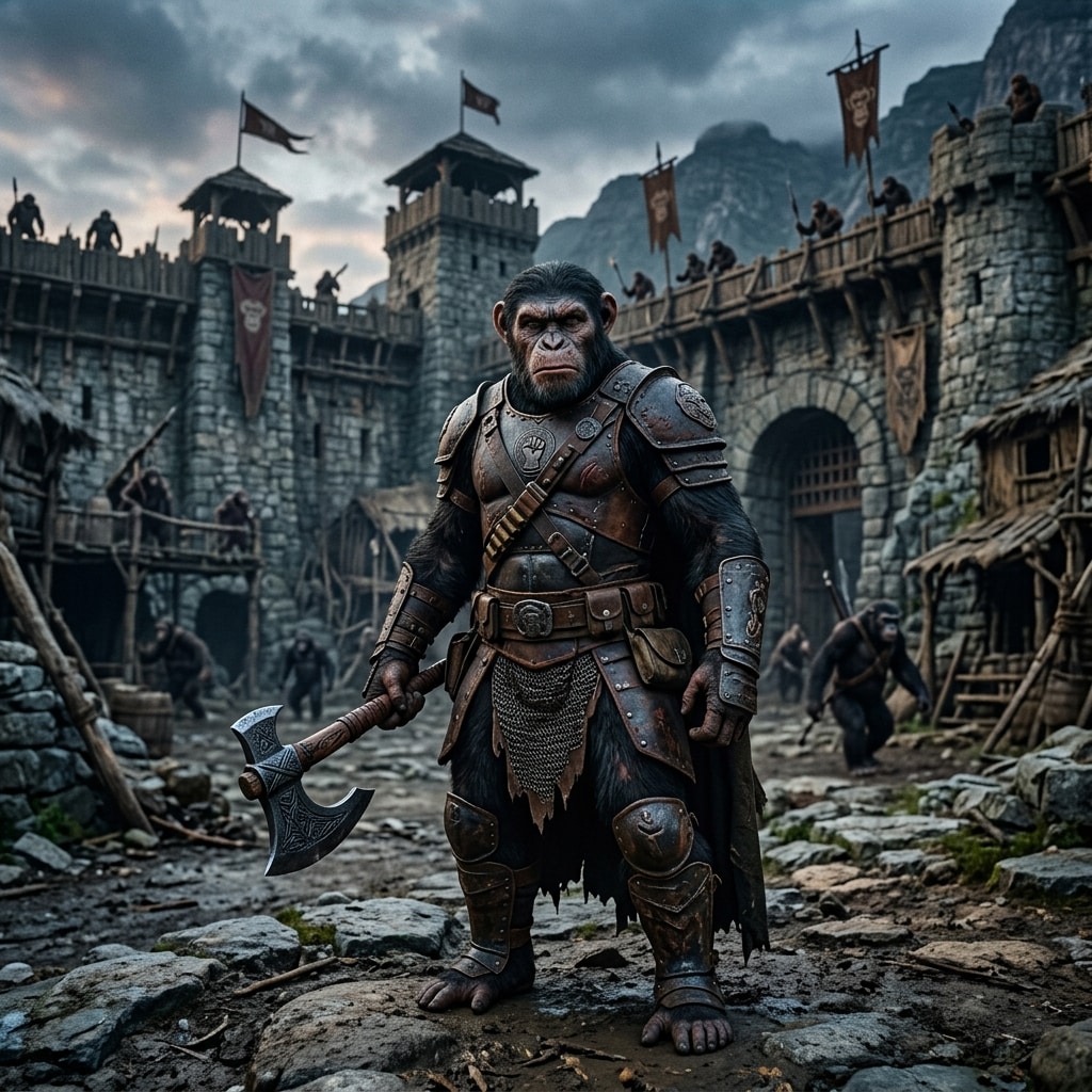 Ape Warrior | の人気AIイラスト・グラビア