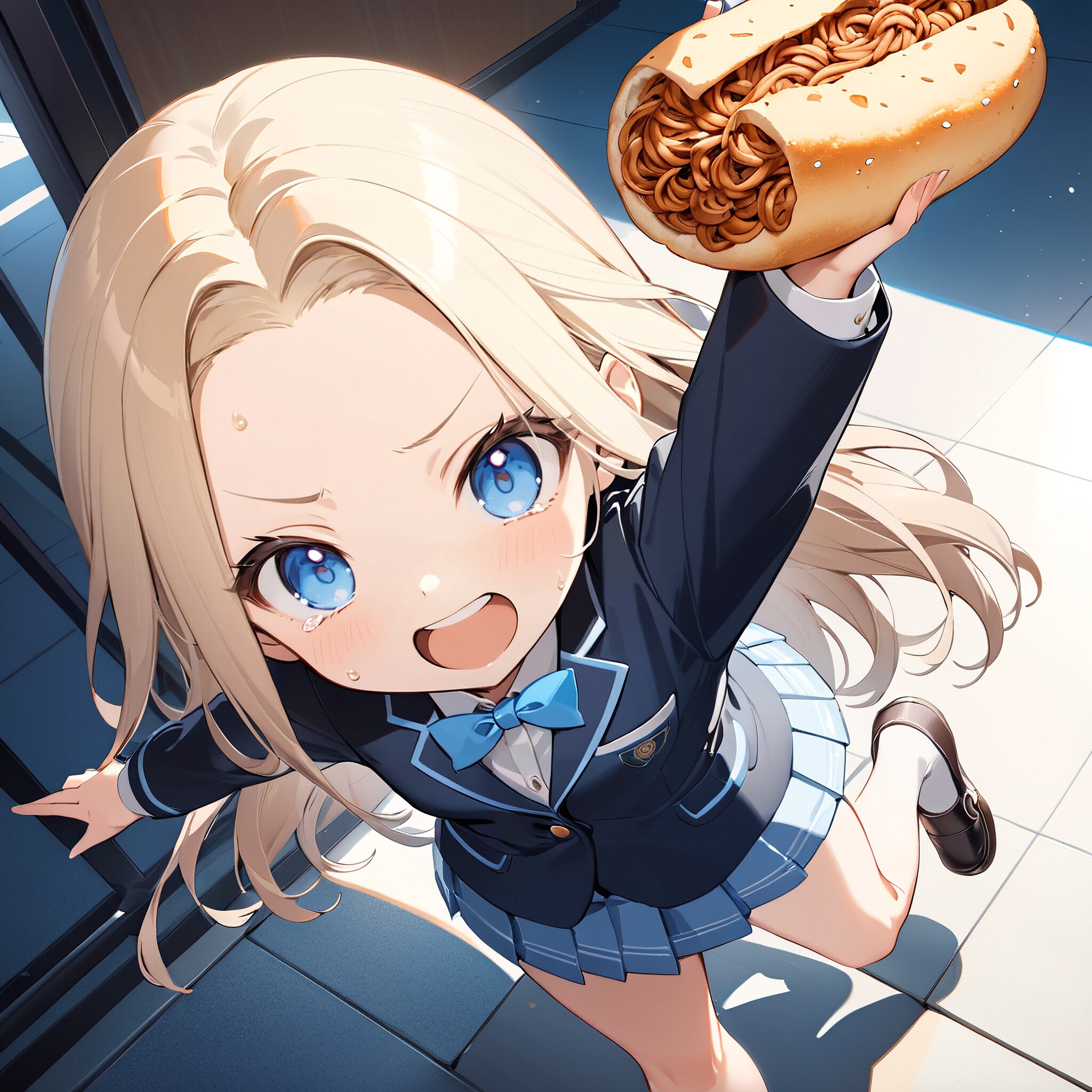 焼きそばパン ゲットだよ！