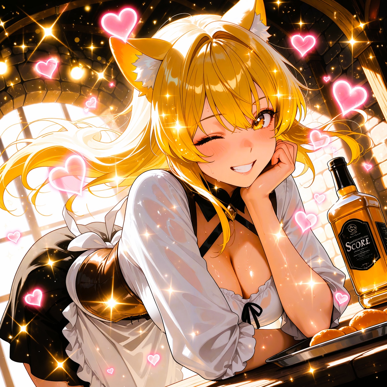がんばれ！ケモミミちゃん。