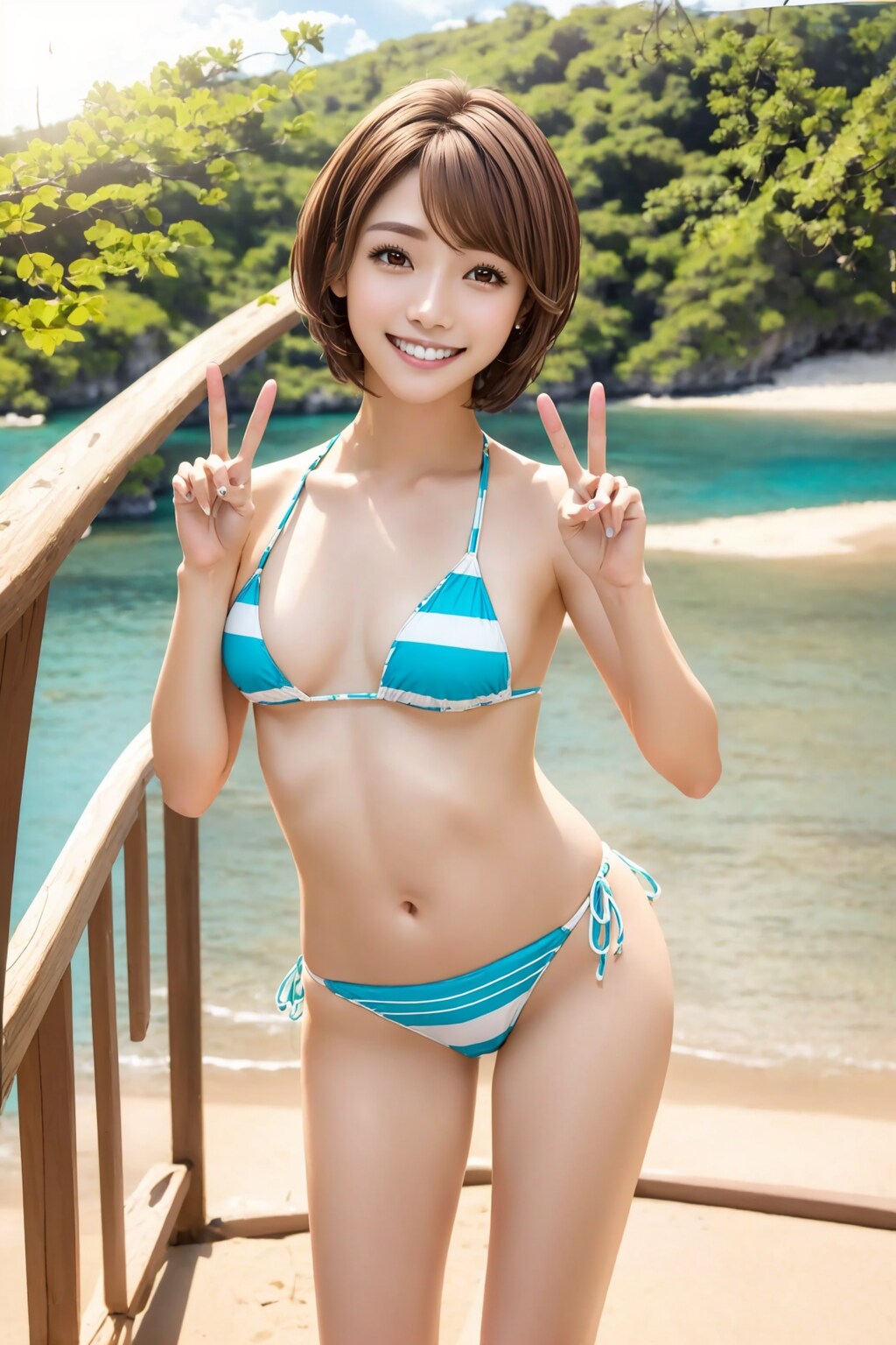 ６ポーズ×２ れなちゃん（５）