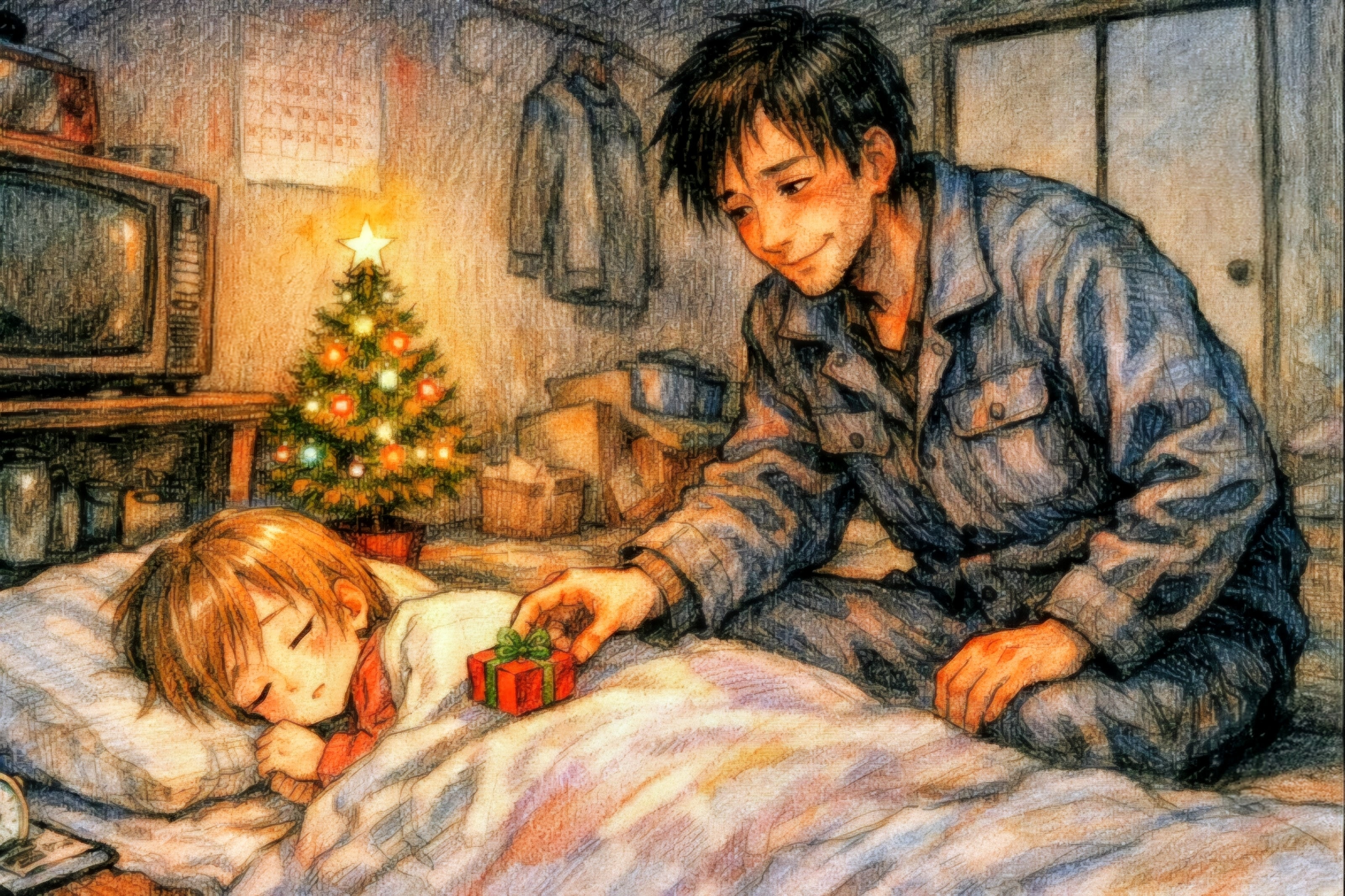 サンタさんの正体 | の人気AIイラスト・グラビア