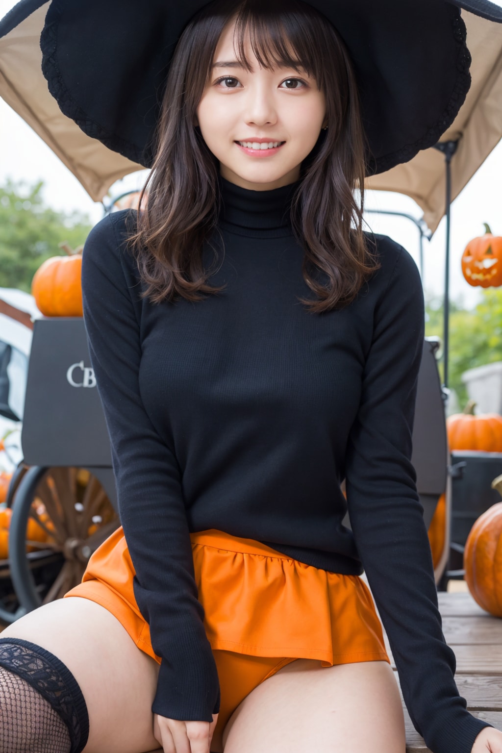 ハロウィンの女の子 7