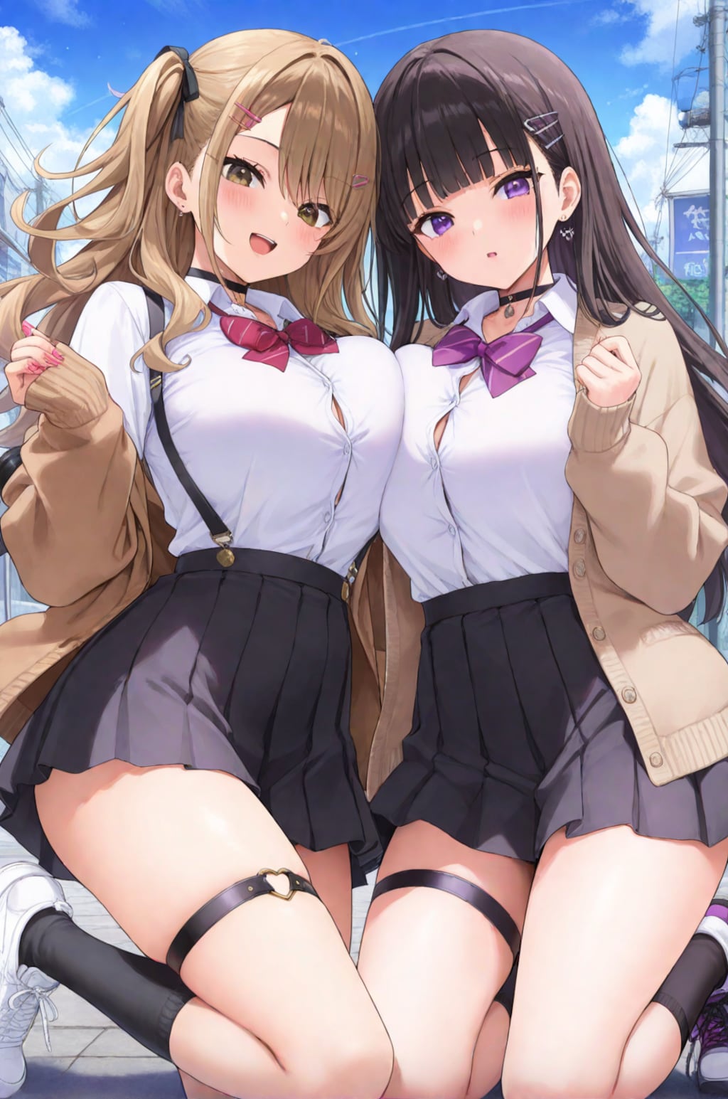 「親友カップル」