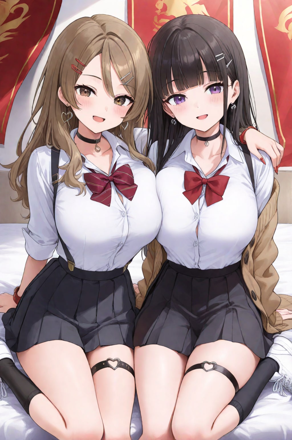 「親友カップル」