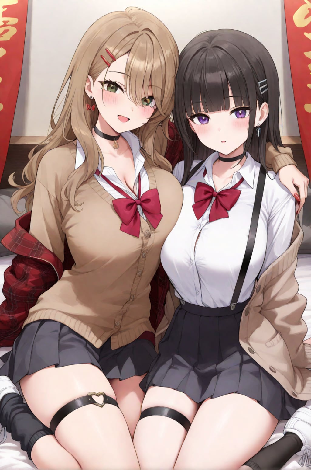 「親友カップル」