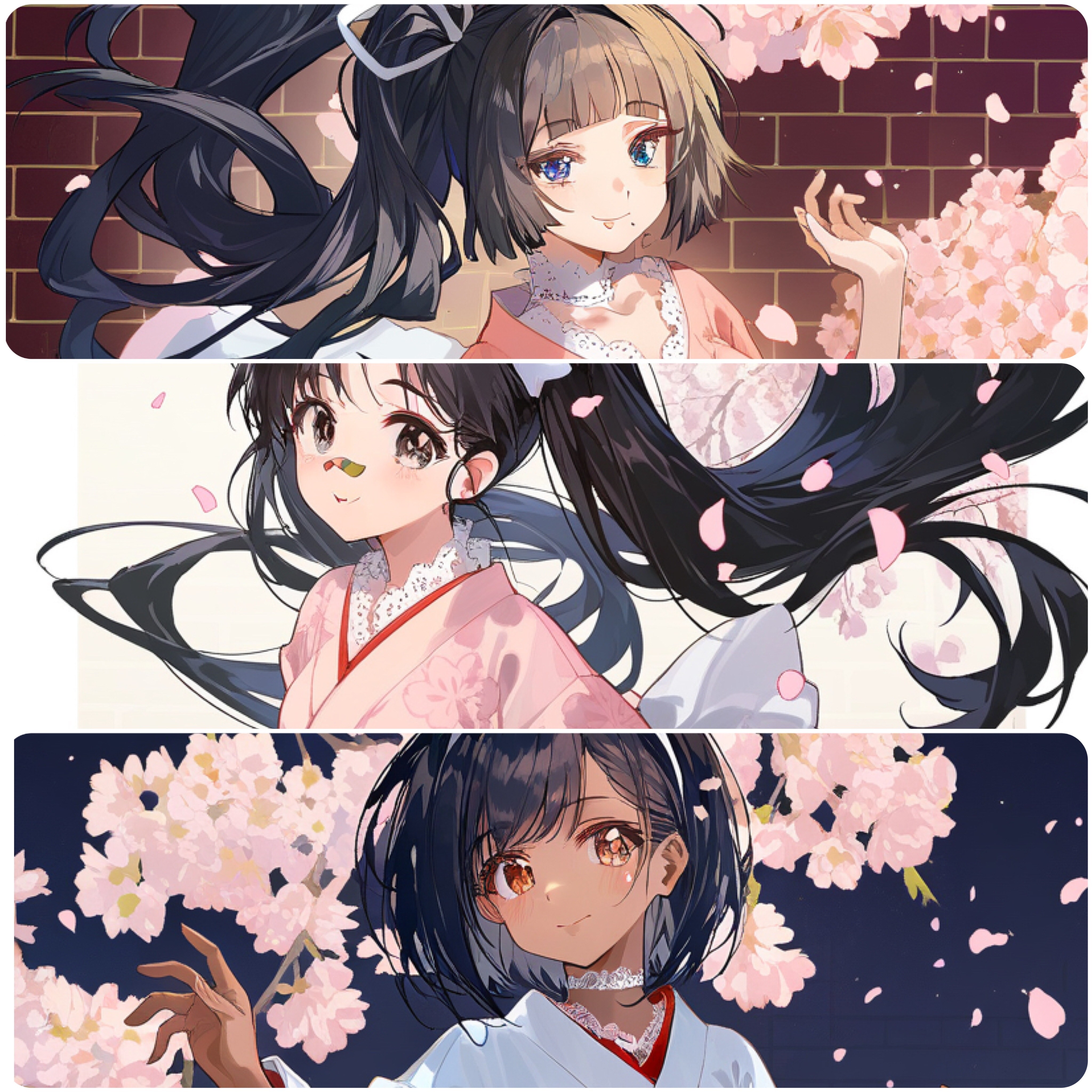 うちの子たち（大正ロマンver.） | の人気AIイラスト・グラビア