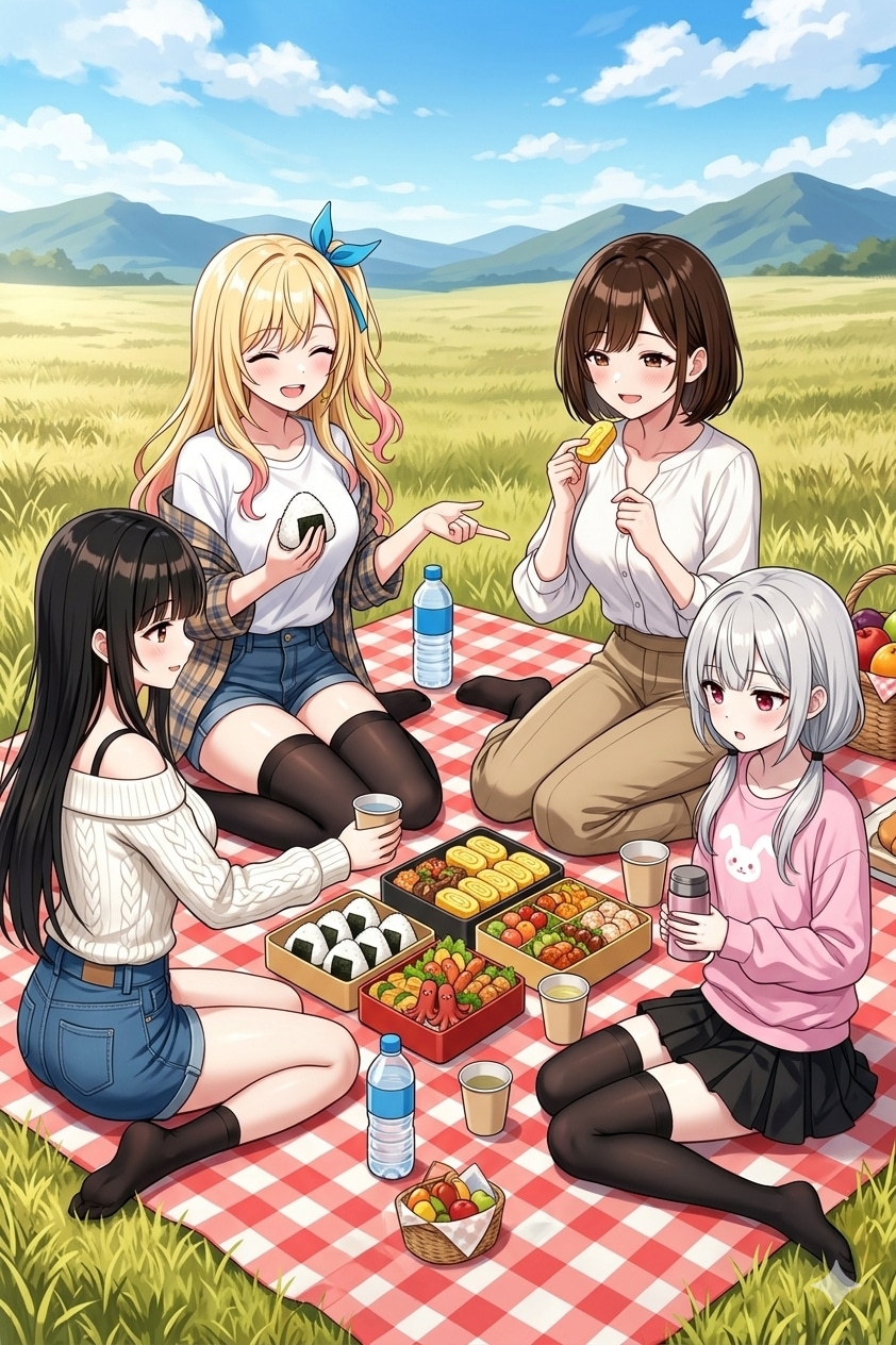 うちの子ピクニック
