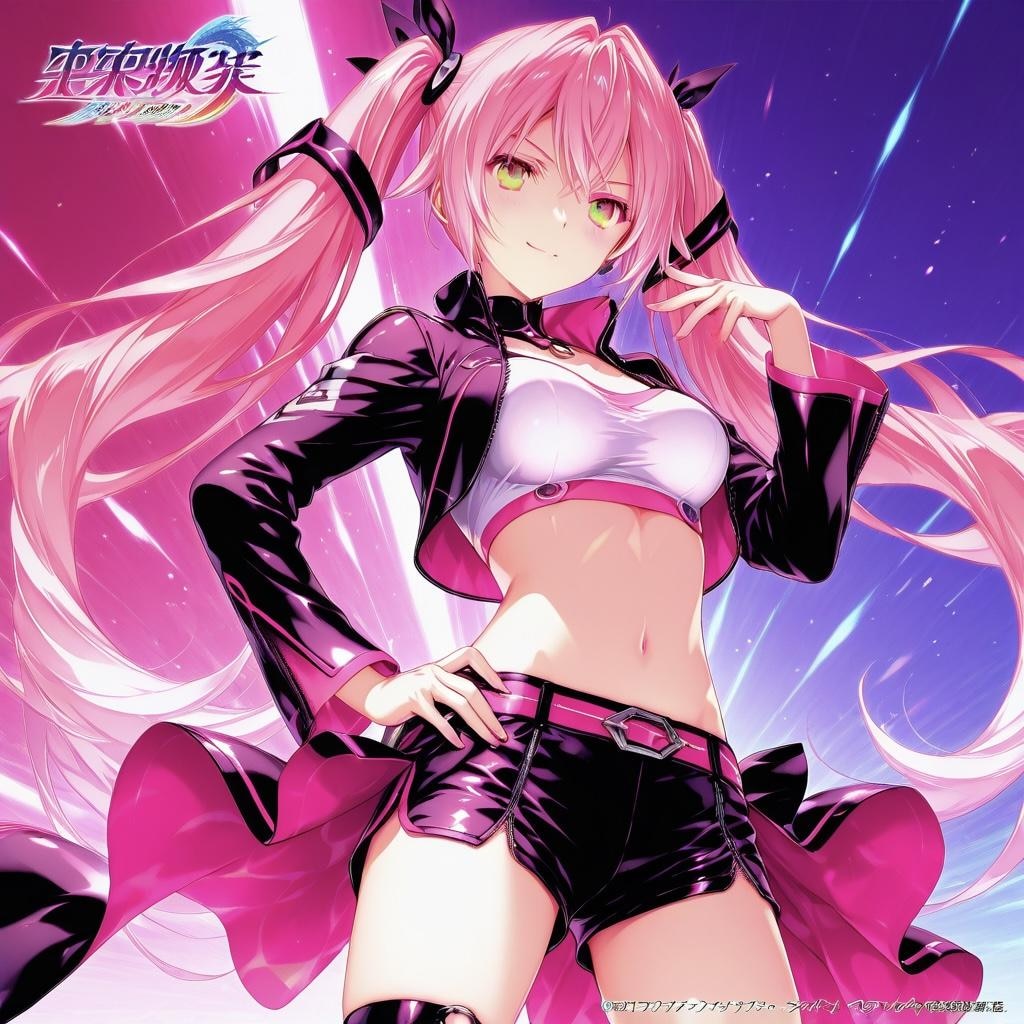 なにかのアニメ風