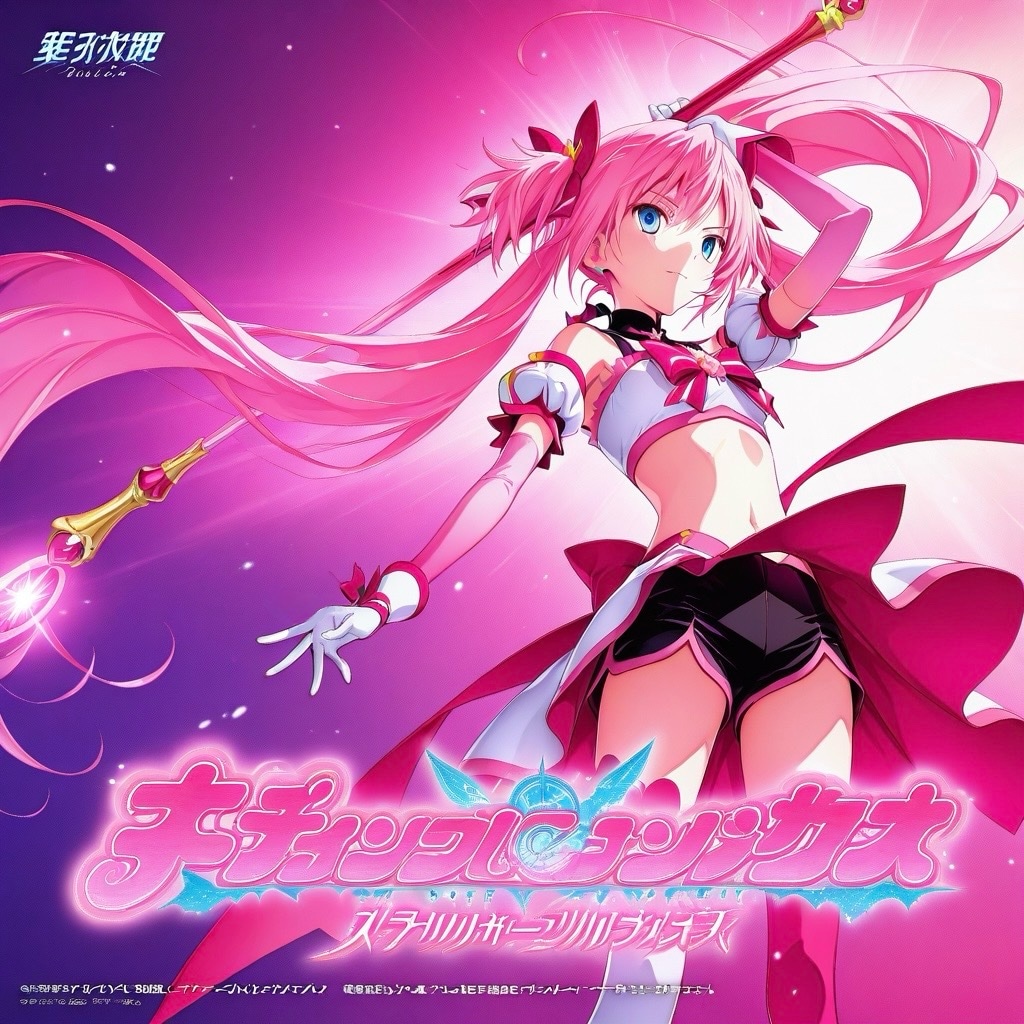 なにかのアニメ風