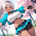褐色エルフさん・南国には咲かない花 10枚目