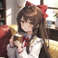 ひと息ついてみる〜☕️🌿.•* 2枚目