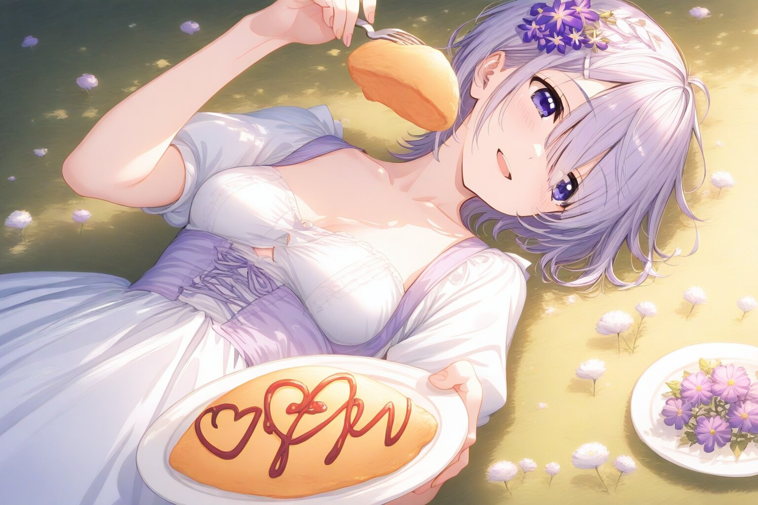 寝転ぶ午後、君のそば | の人気AIイラスト・グラビア