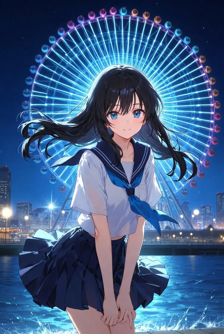 観覧車 | の人気AIイラスト・グラビア