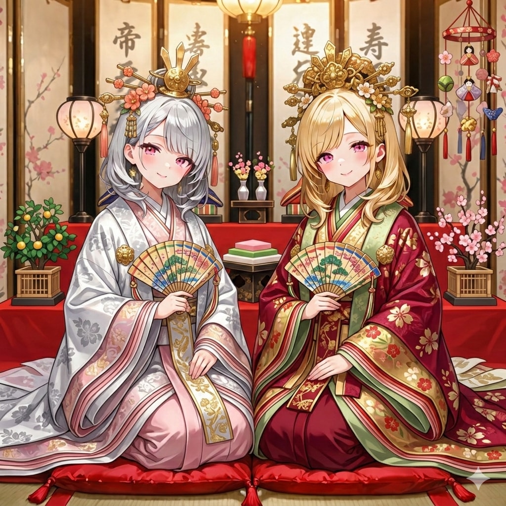 お雛様🎶お雛様🎶