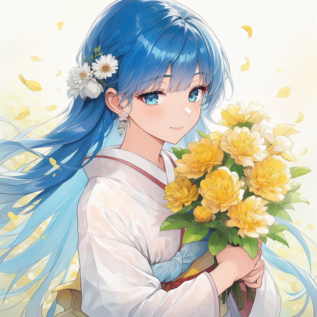 １月の花　福寿草 | の人気AIイラスト・グラビア