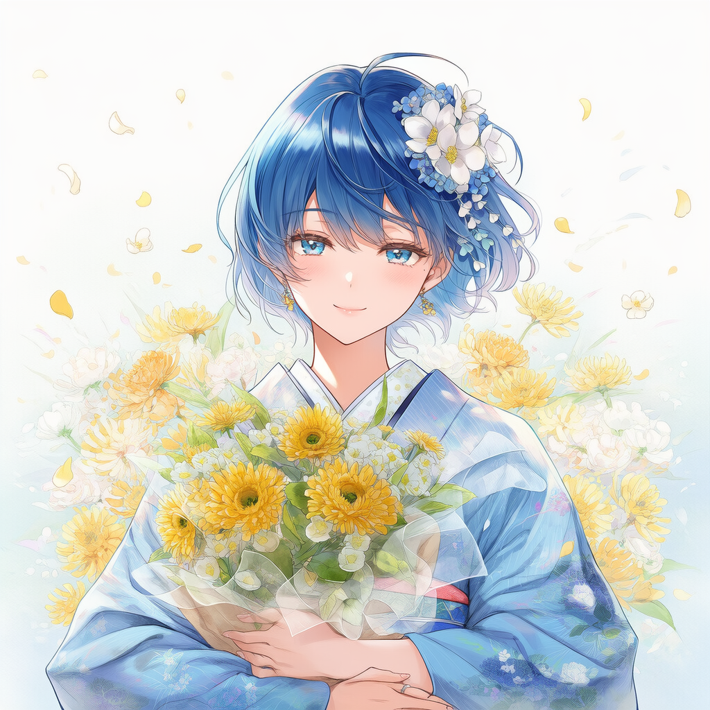 １月の花　福寿草