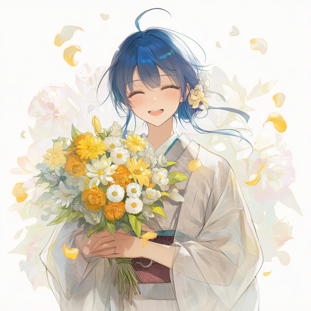 １月の花　福寿草