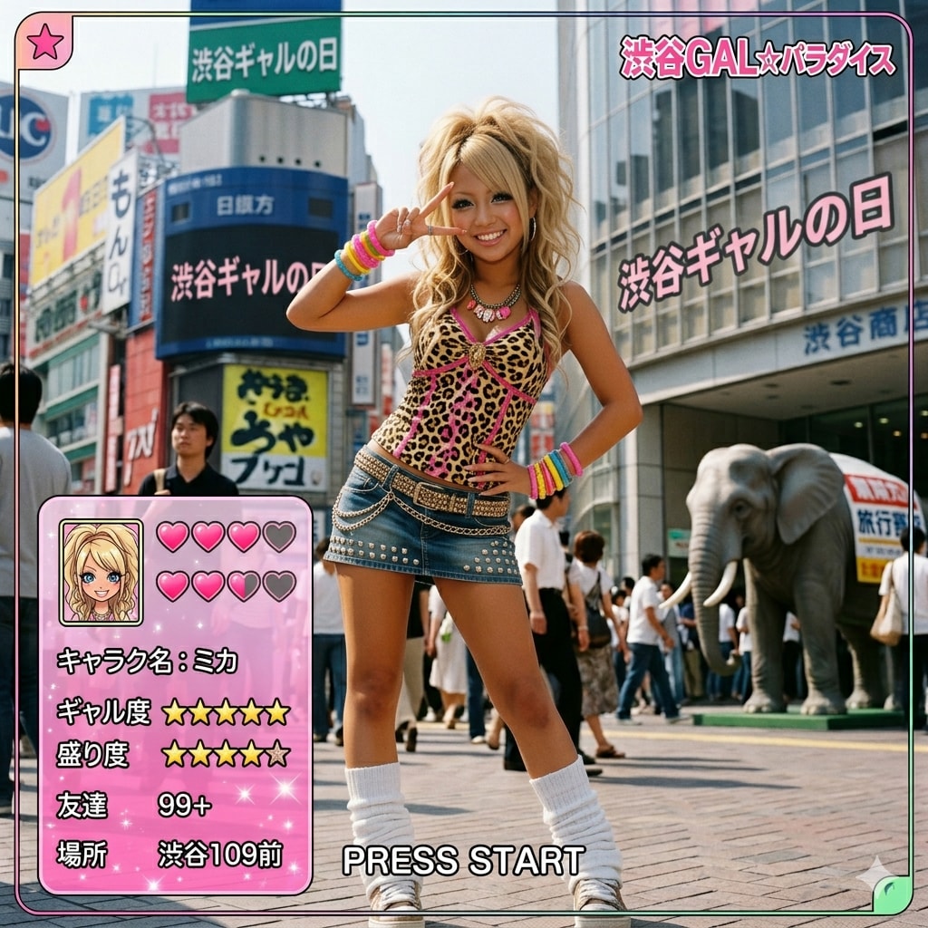 渋谷ギャルのゲーム