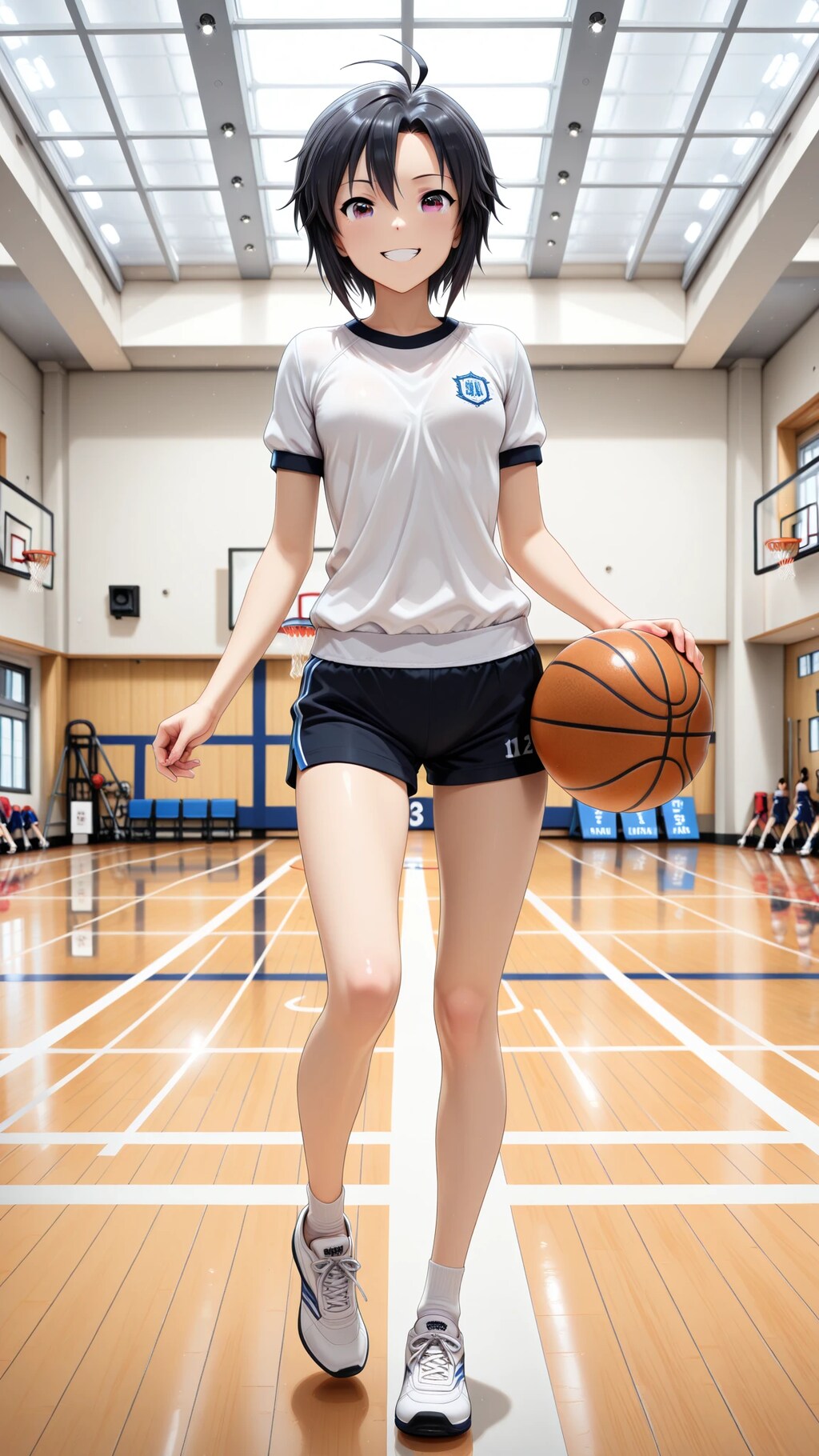 アイドルマスター　菊地真　バスケットボール！　🐲