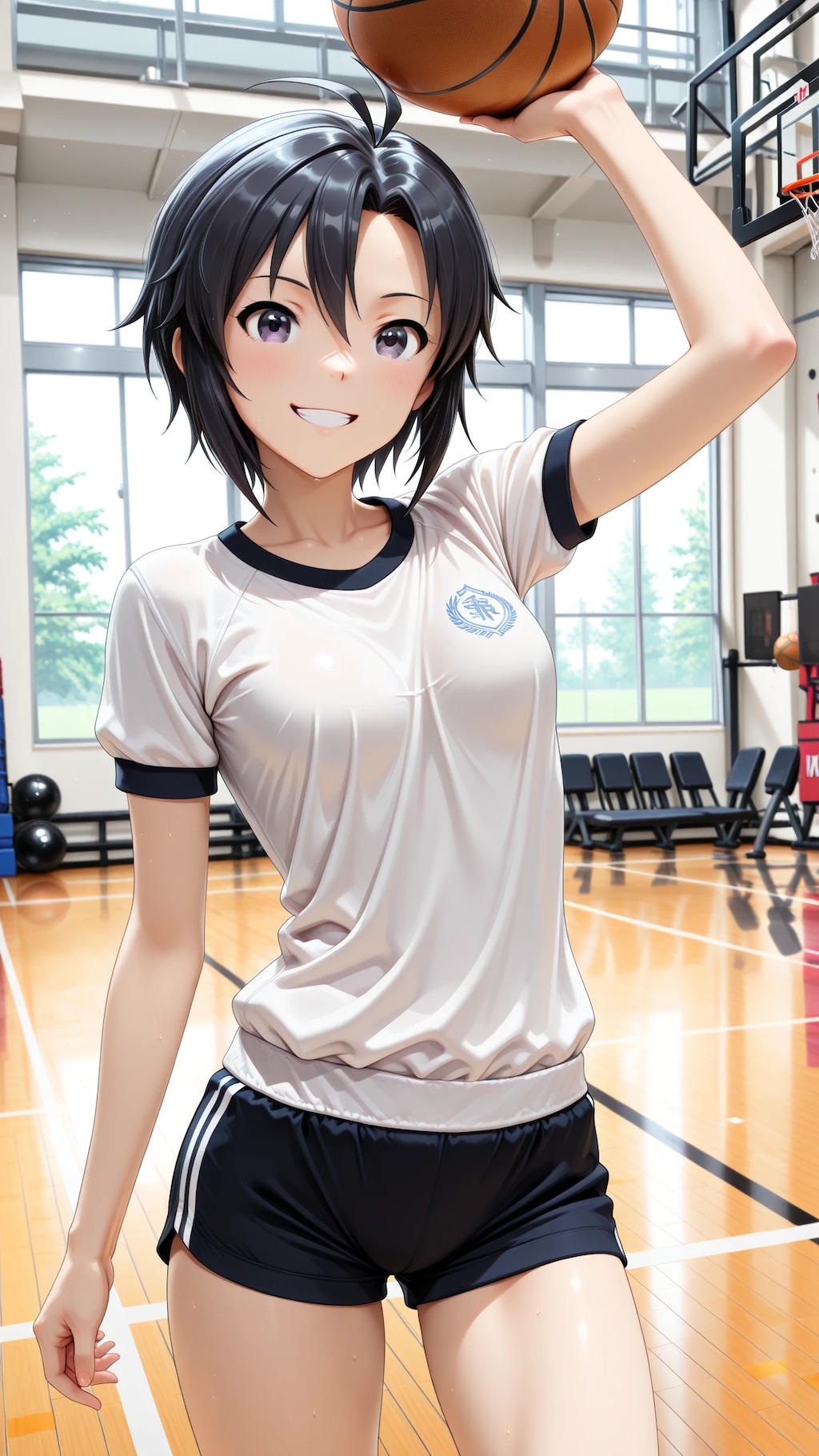 アイドルマスター　菊地真　バスケットボール！　🐲