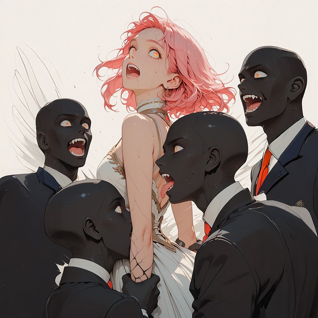 モンスター学園『グール君が脇の匂いをかぎに来るの、ヤメテ！』 | の人気AIイラスト・グラビア