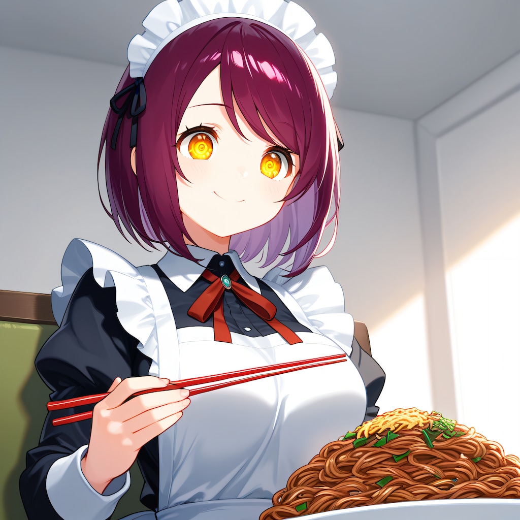 こんにちは（挨拶メイドの芽衣ちゃん）