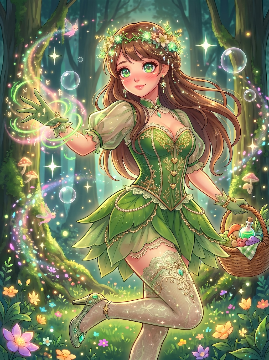 森の妖精の魔法舞踏