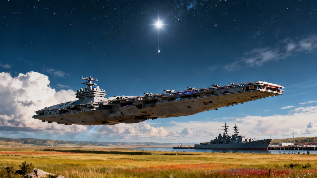 宇宙空母とデストロイヤー