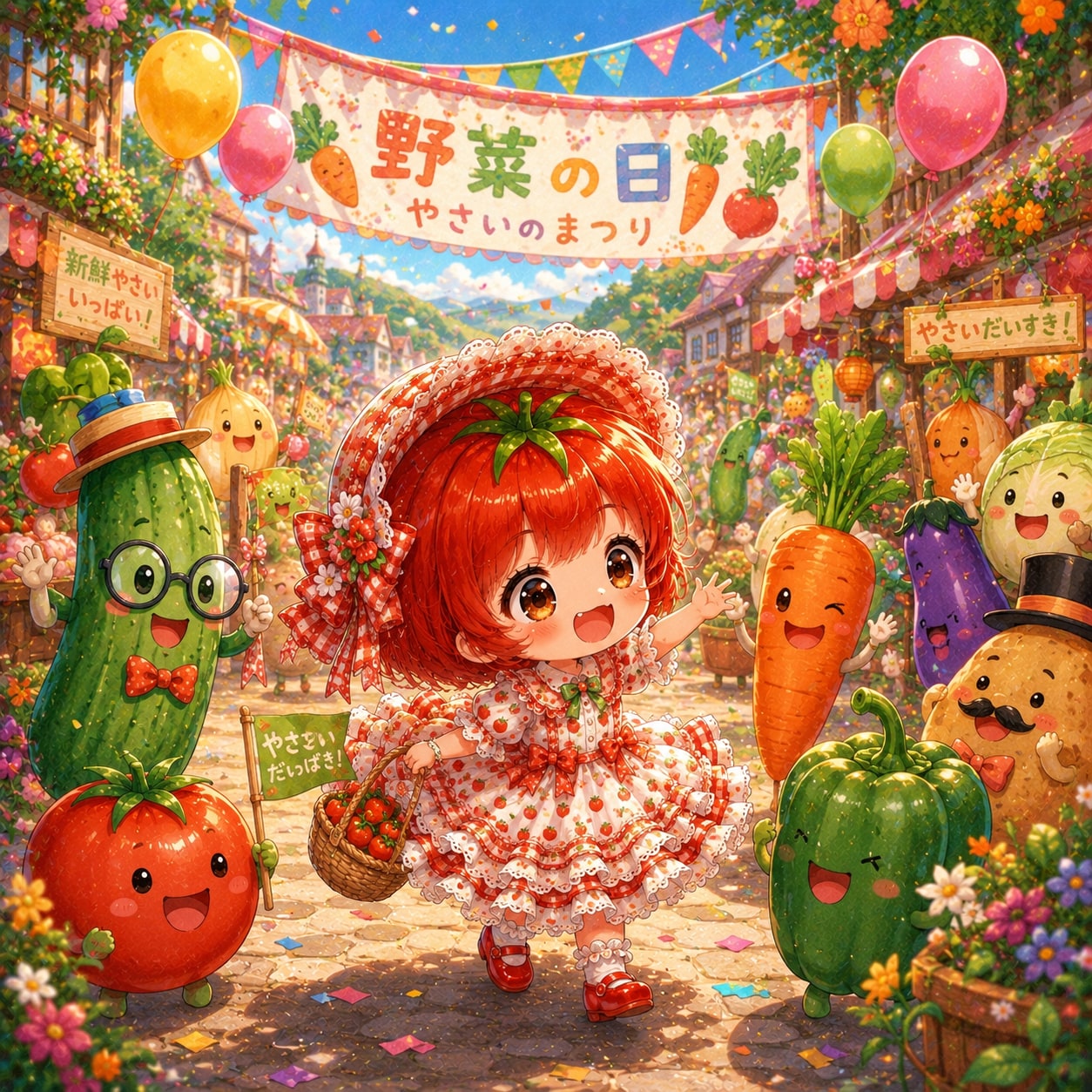 やさいのひ | の人気AIイラスト・グラビア