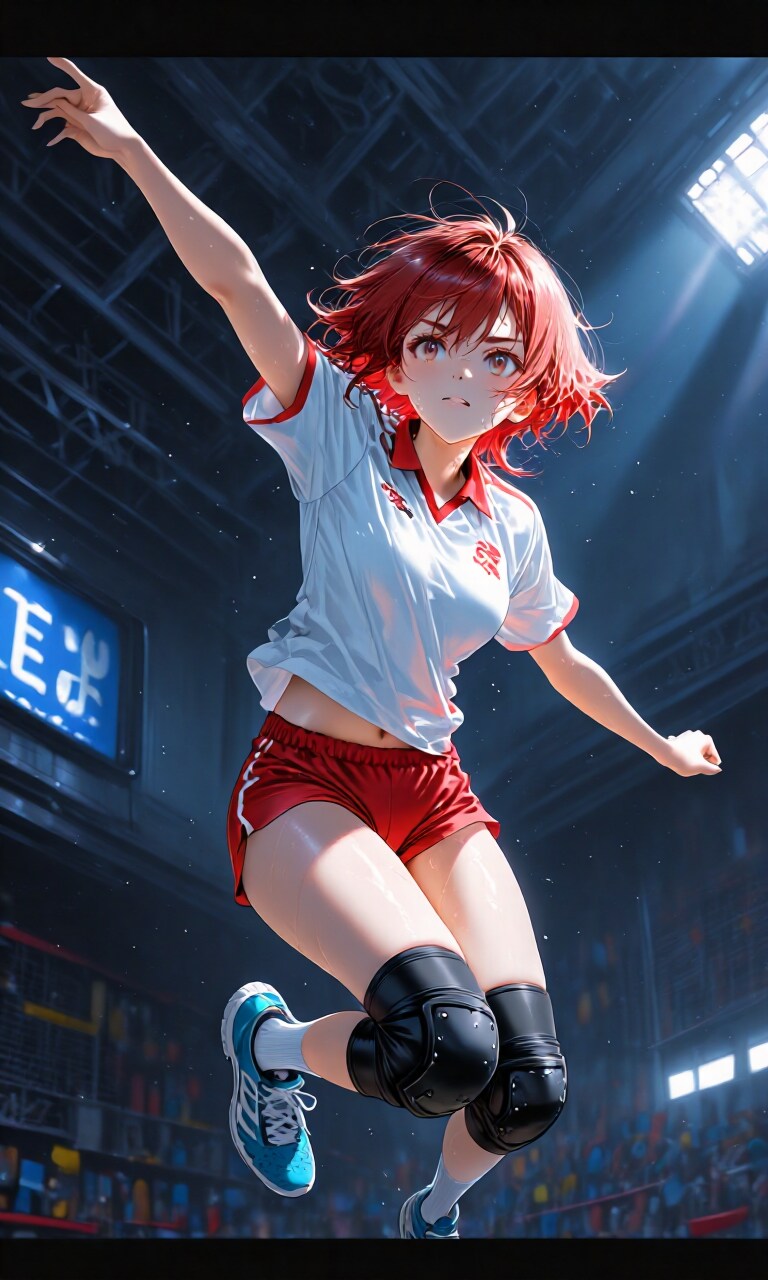 煌めく汗