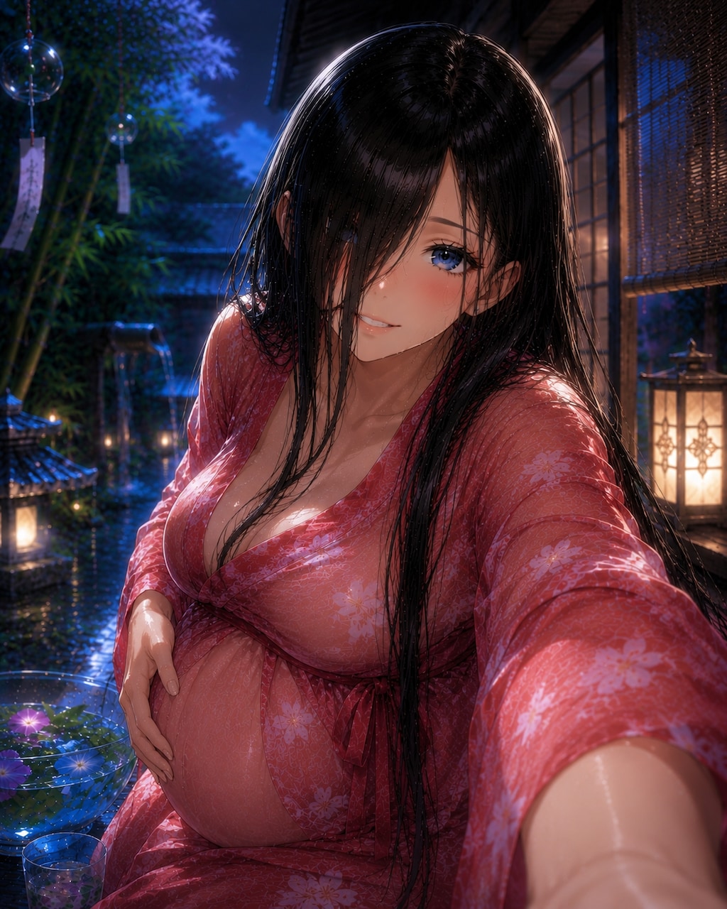 禁酒35日目を、口裂け女コスプレで祝ってくれる専属トレーナー(ギャル妻)