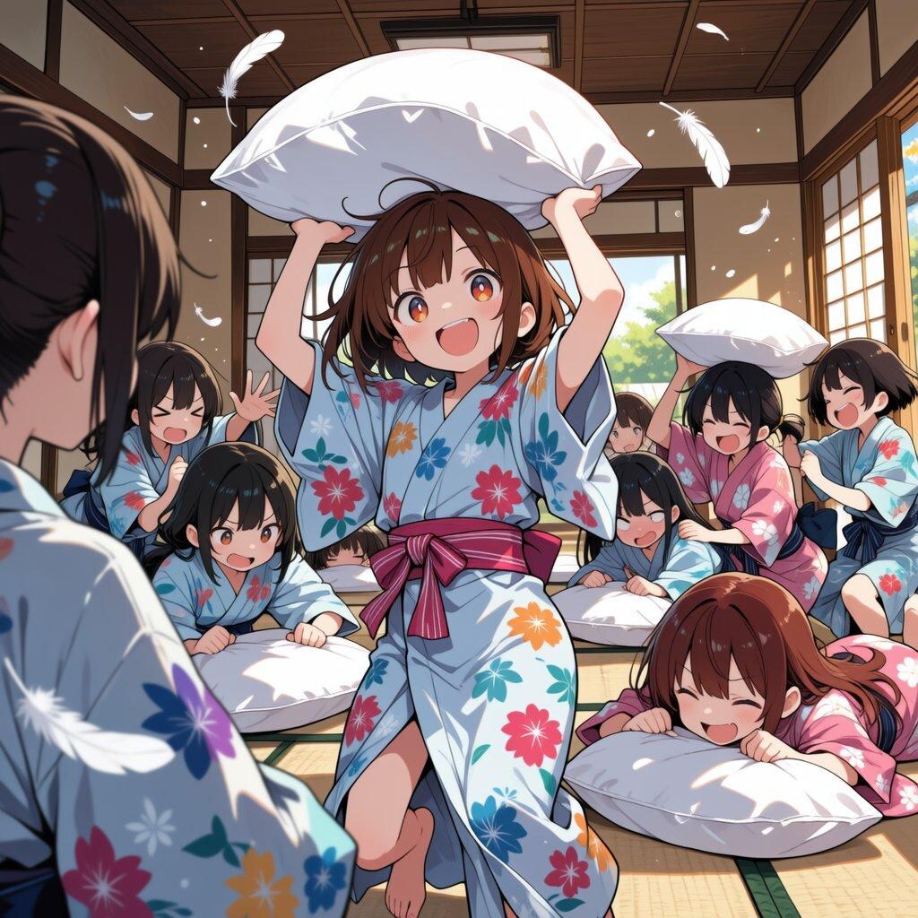 まくら投げ