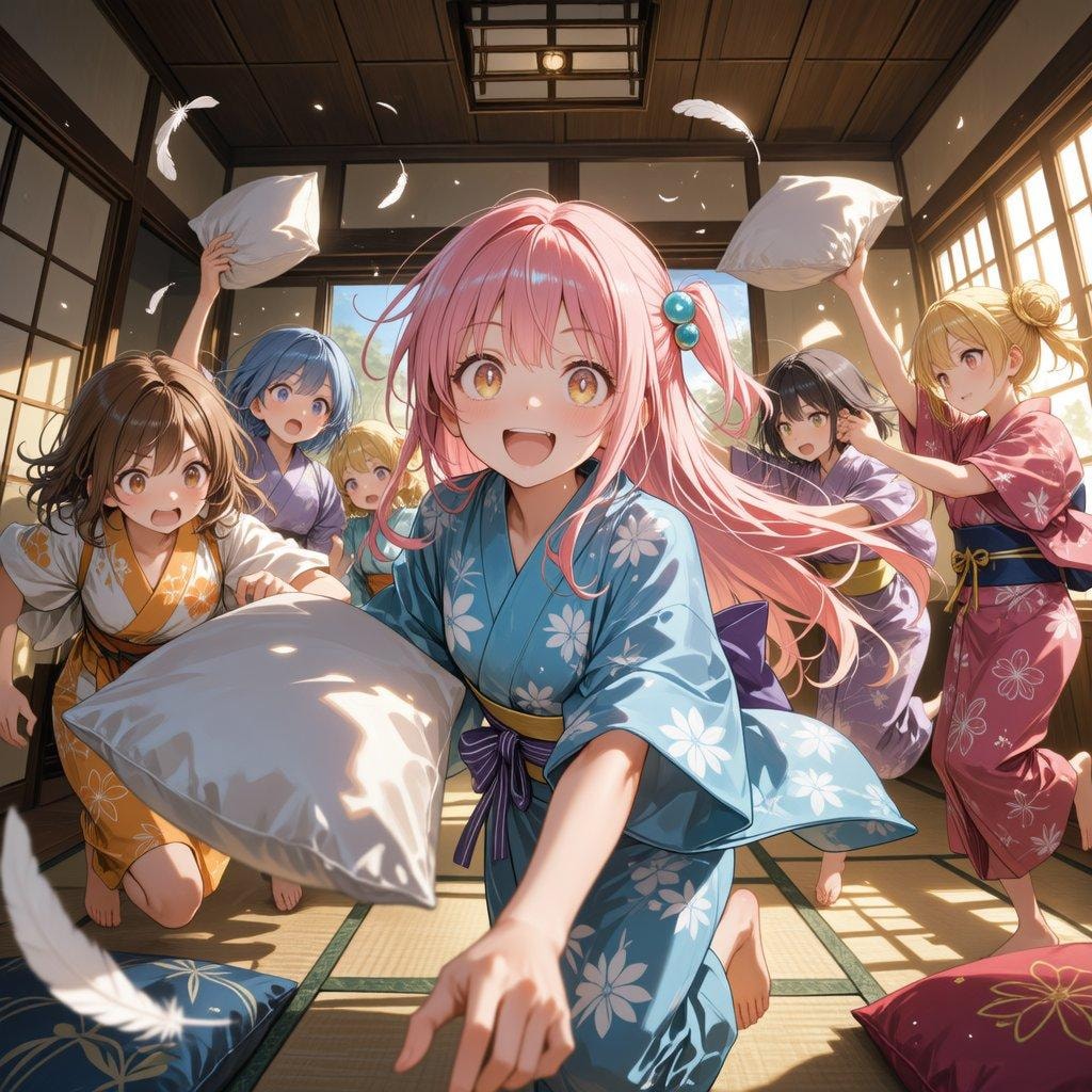 まくら投げ