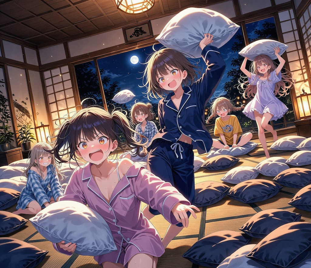まくら投げ