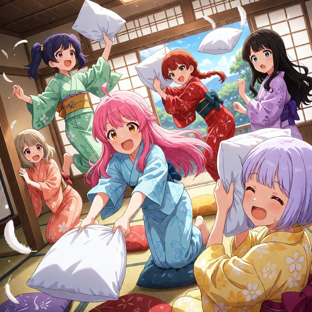 まくら投げ