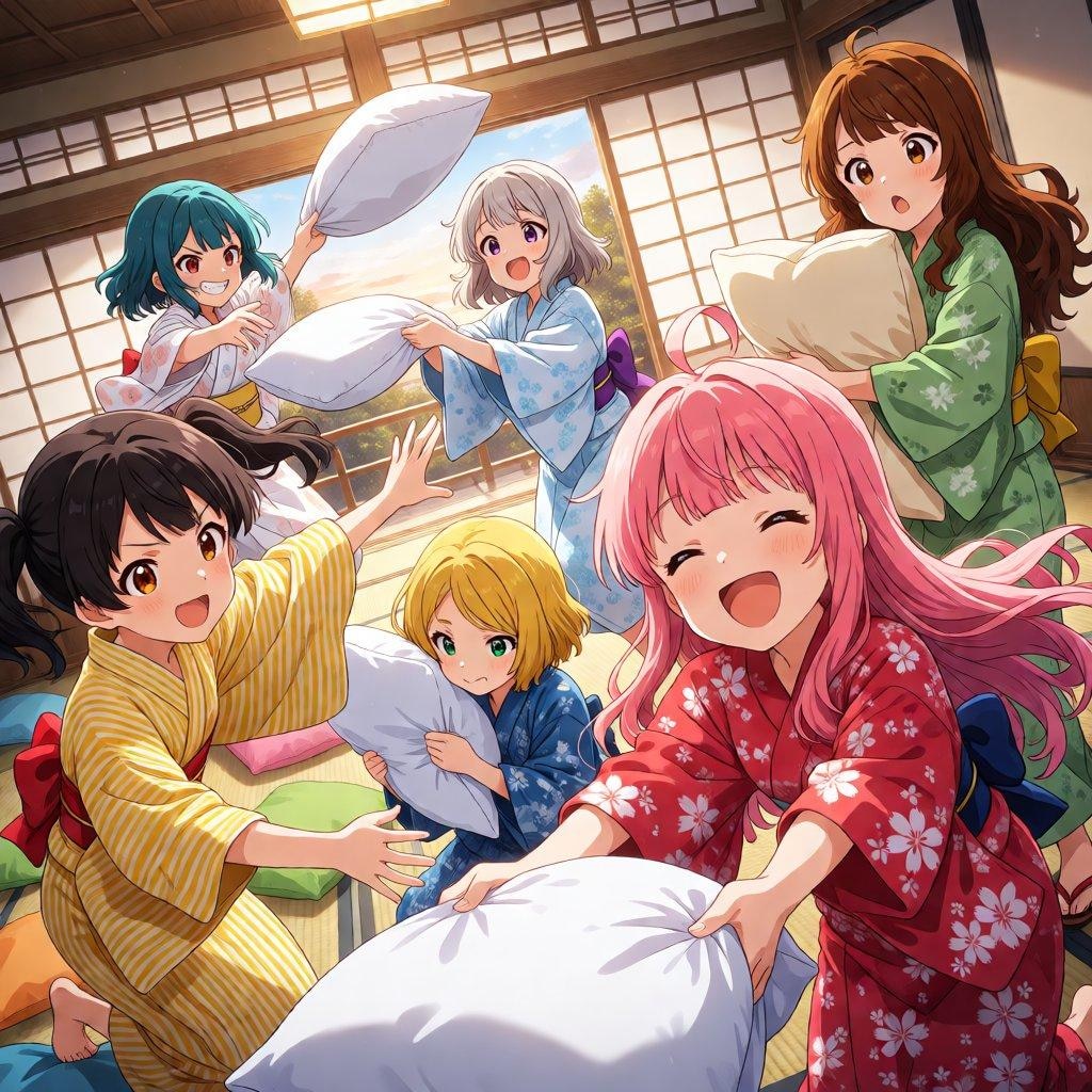 まくら投げ