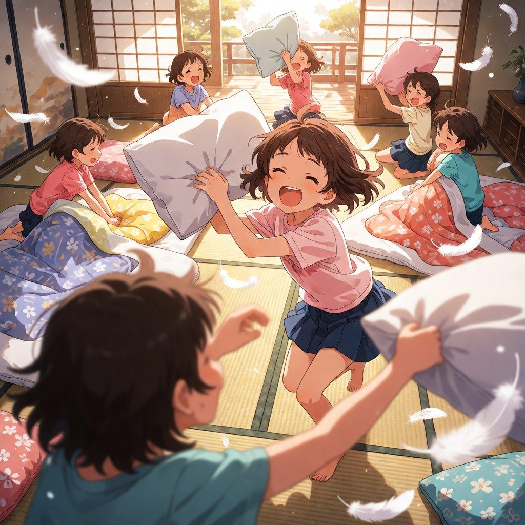 まくら投げ