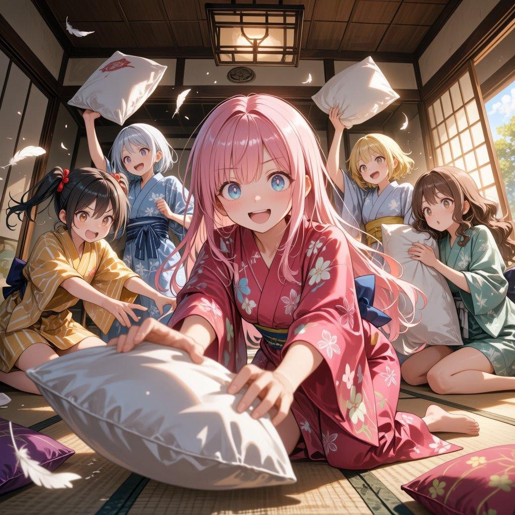 まくら投げ